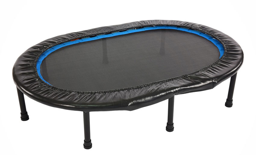 oval shape trampoline