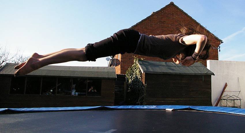 trampoline fun