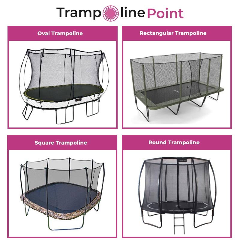 types of trampolines